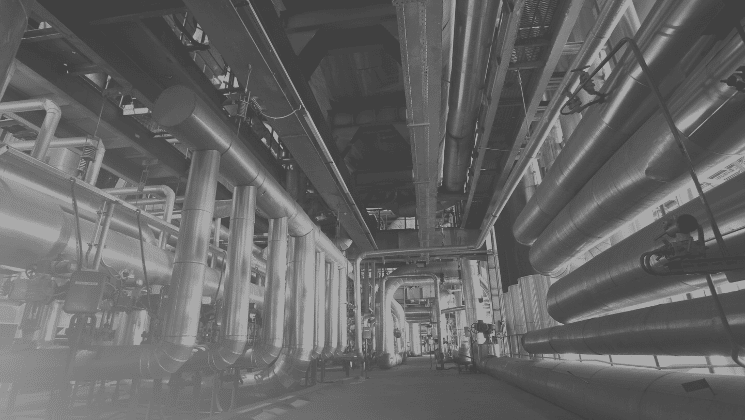 "Industrial plant piping system – asset-intensive facility targeted by Reliability Academy maintenance and reliability training